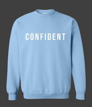 Load image into Gallery viewer, Confident Sweatshirt (Light Blue)
