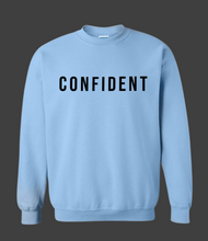 Load image into Gallery viewer, Confident Sweatshirt (Light Blue)
