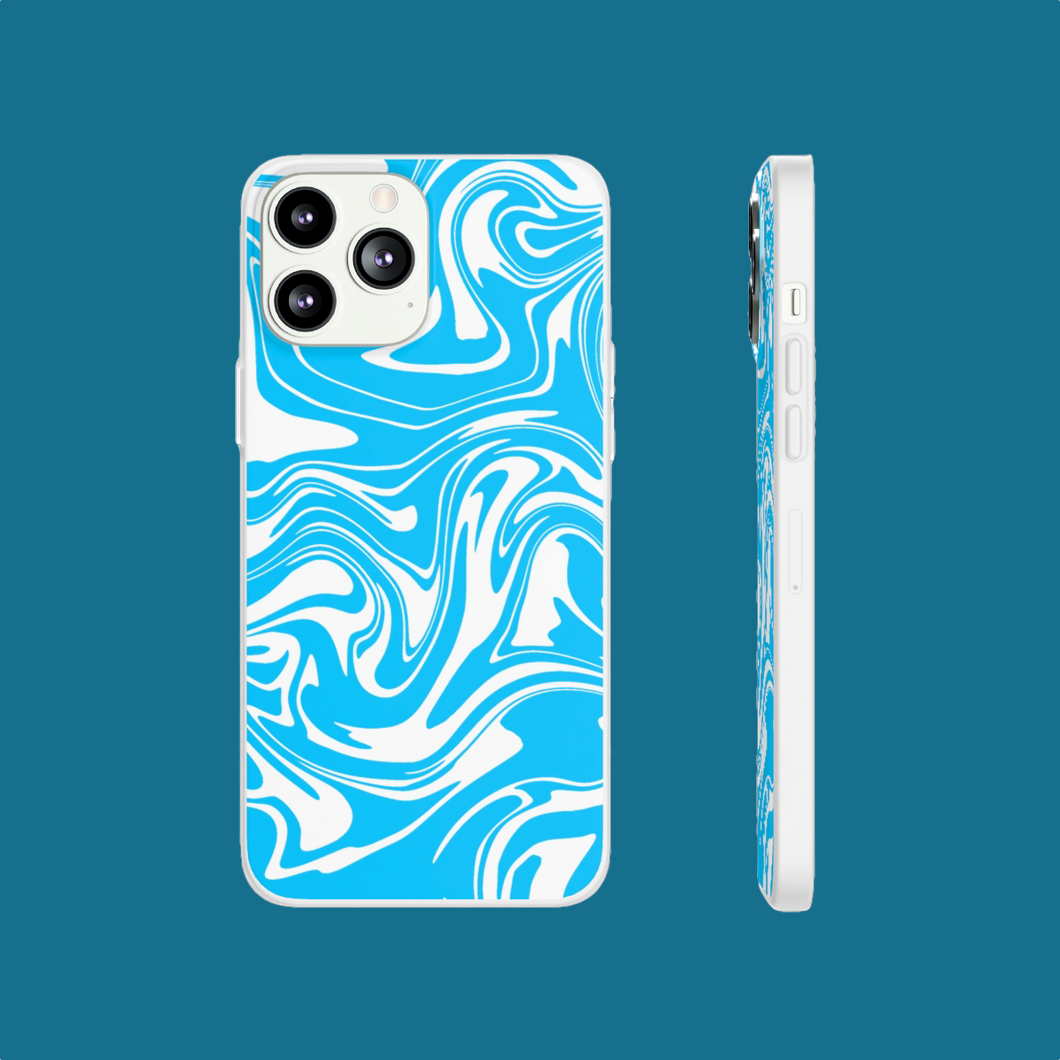 Blue Swirl Phone Case